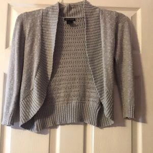 A Grey Sweater !